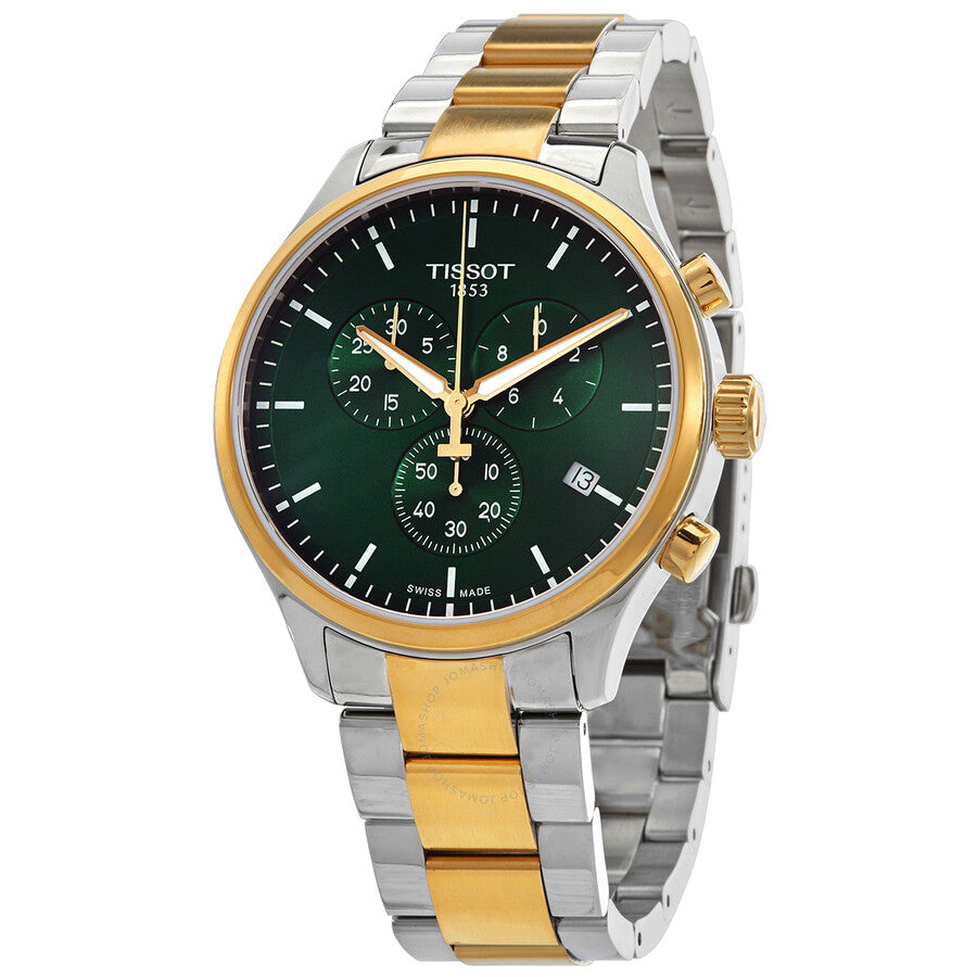 Tissot T-Sport Chronograph Quartz Green Dial Men's Watch T116.617.22.091.00 - Dawson Watches
