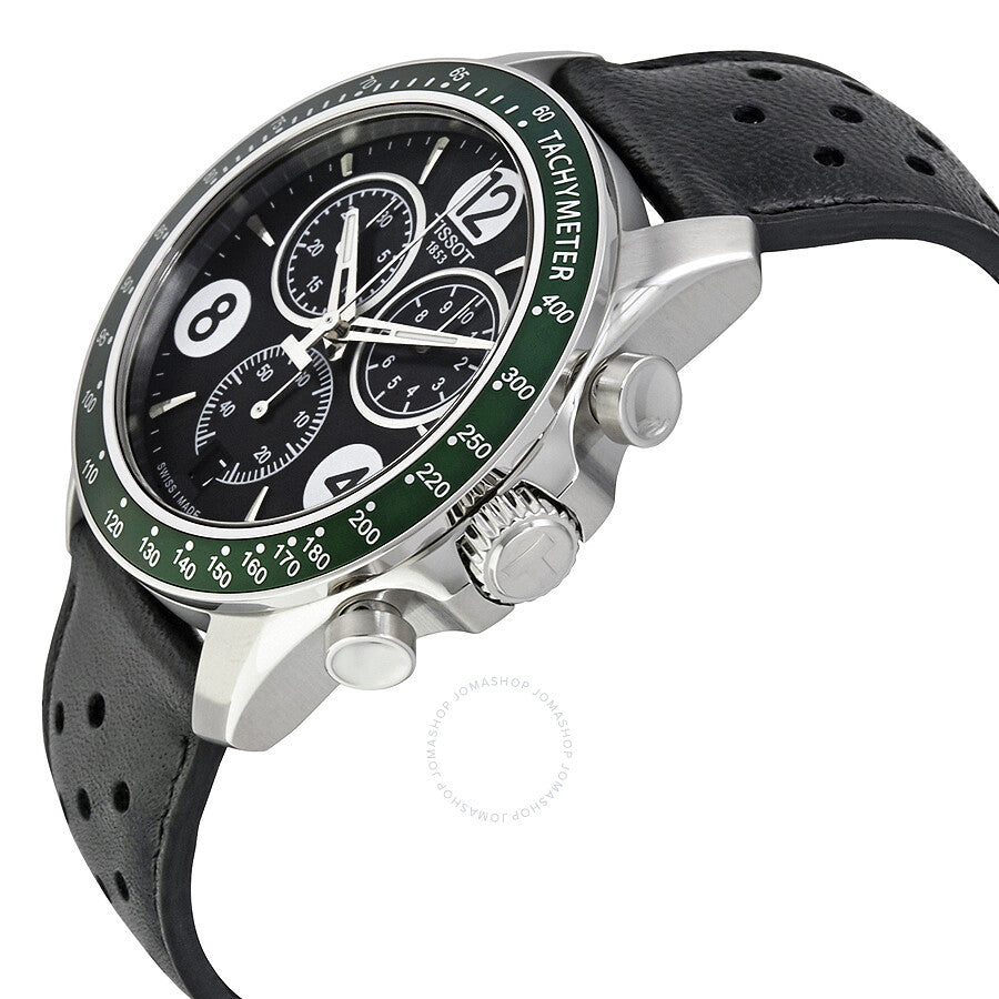 Tissot V8 Chronograph Black Dial Men's Watch T106.417.16.057.00 - The Watches Men & Co #2