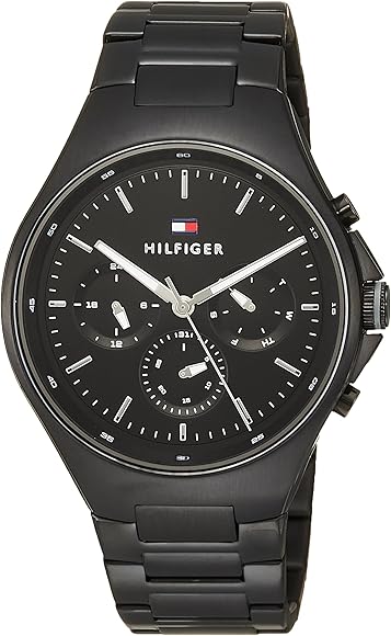 Tommy Hilfiger Justin Black Men's Watch - 1792055