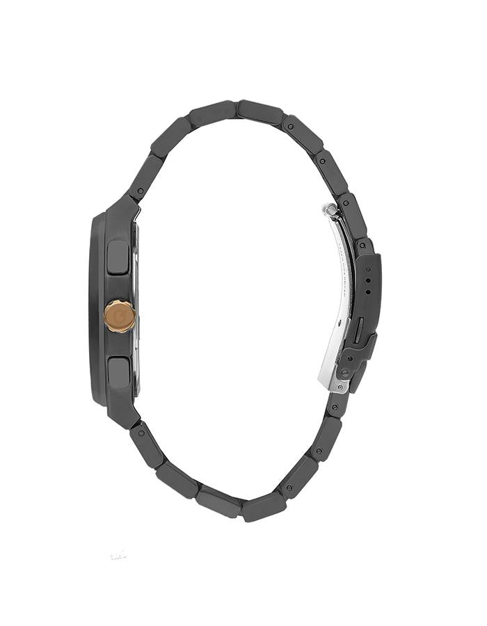 Quantum Gun Metal Analog Stainless Steel Strap Men's Watch ADG1032.070 - Kiwi Watches #2