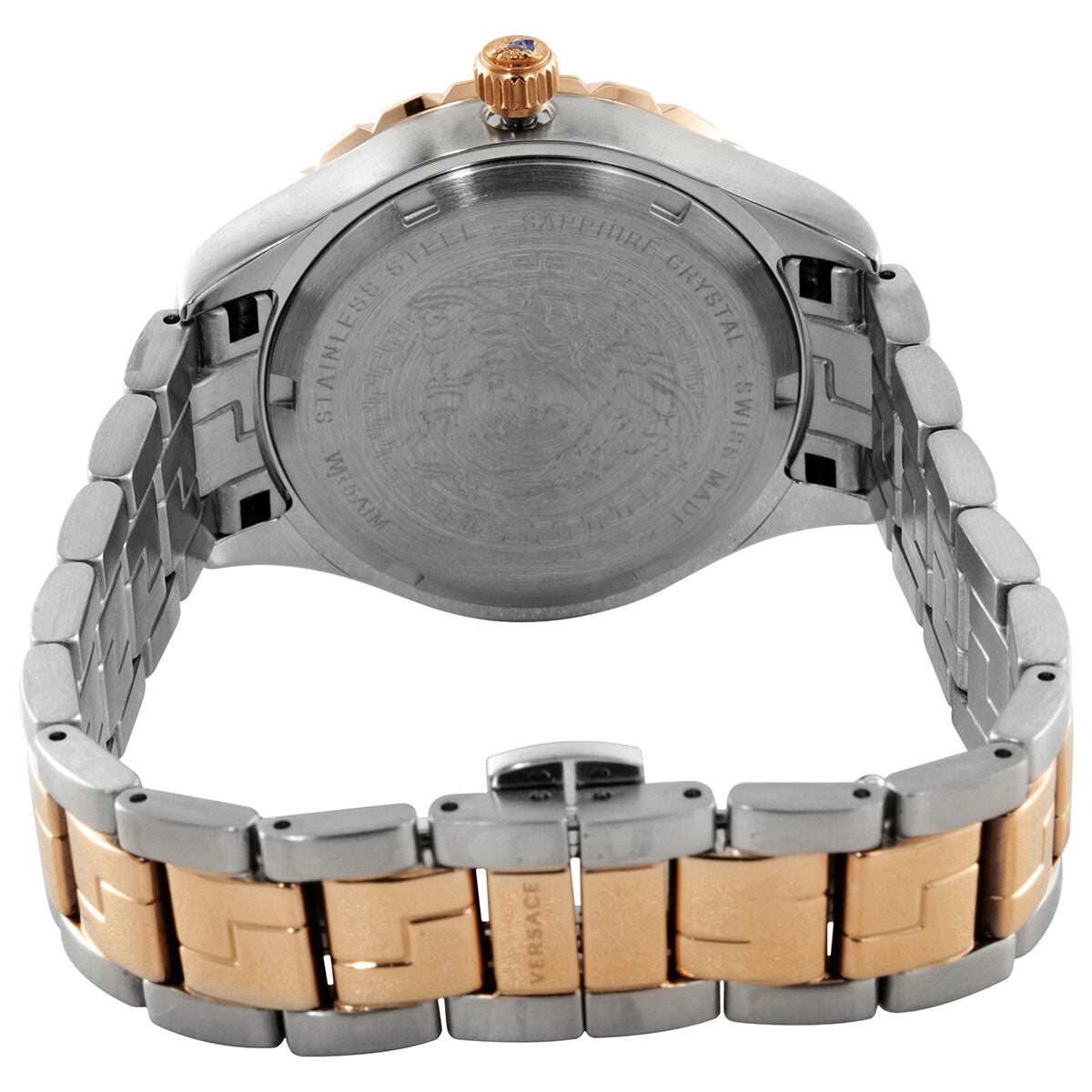 Versace Hellenyium Quartz Blue Dial Women's Watch - V12060017