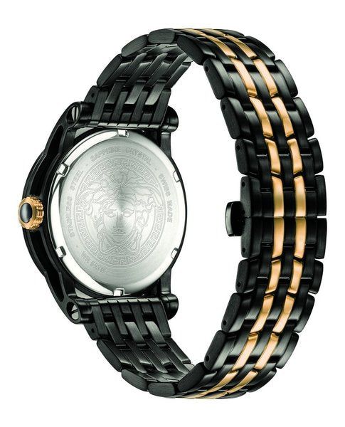 Versace Ion Plated Black Men's Watch VERD01119