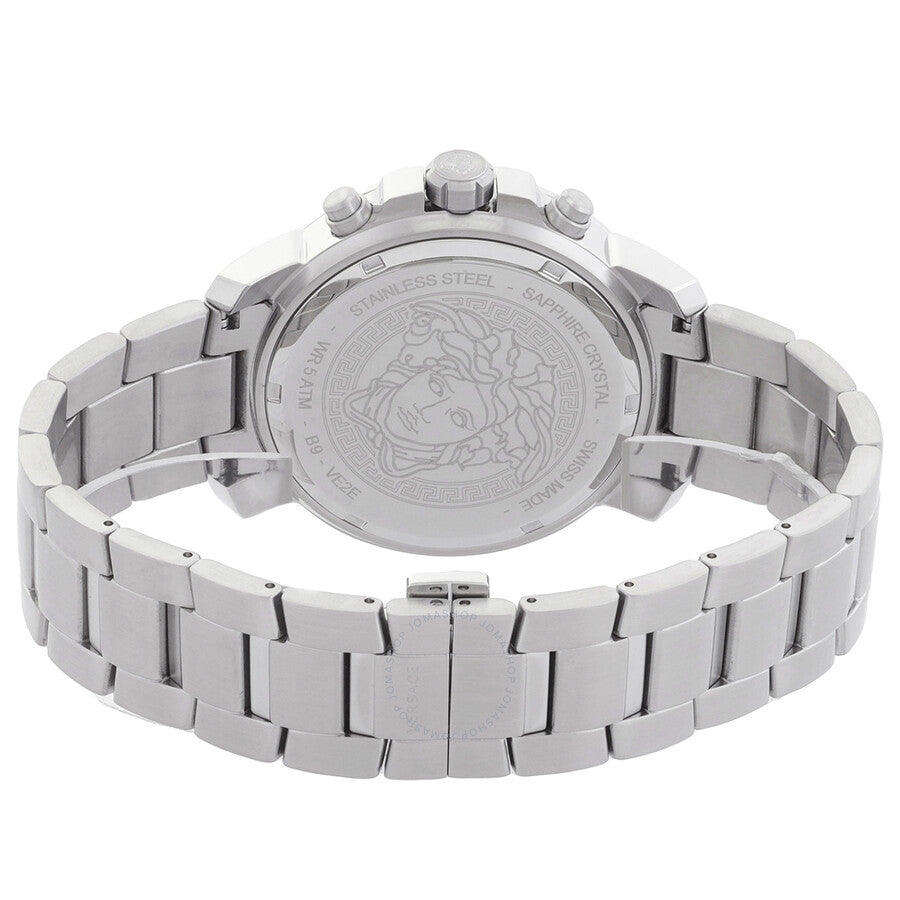 Versace New Chrono Chronograph Quartz Green Dial Men's Watch VE2E00821 - Dawson Watches #3