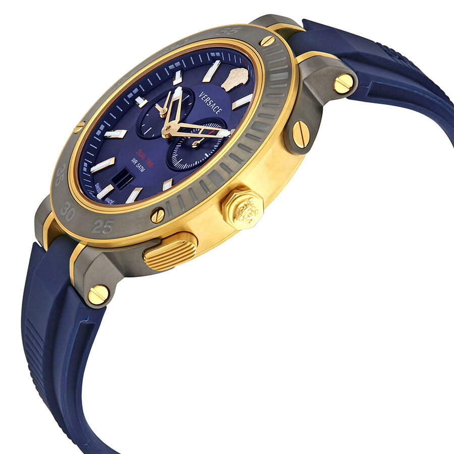 Versace V-extreme Blue Dial Men's Watch VCN010017 - BigDaddy Watches #2