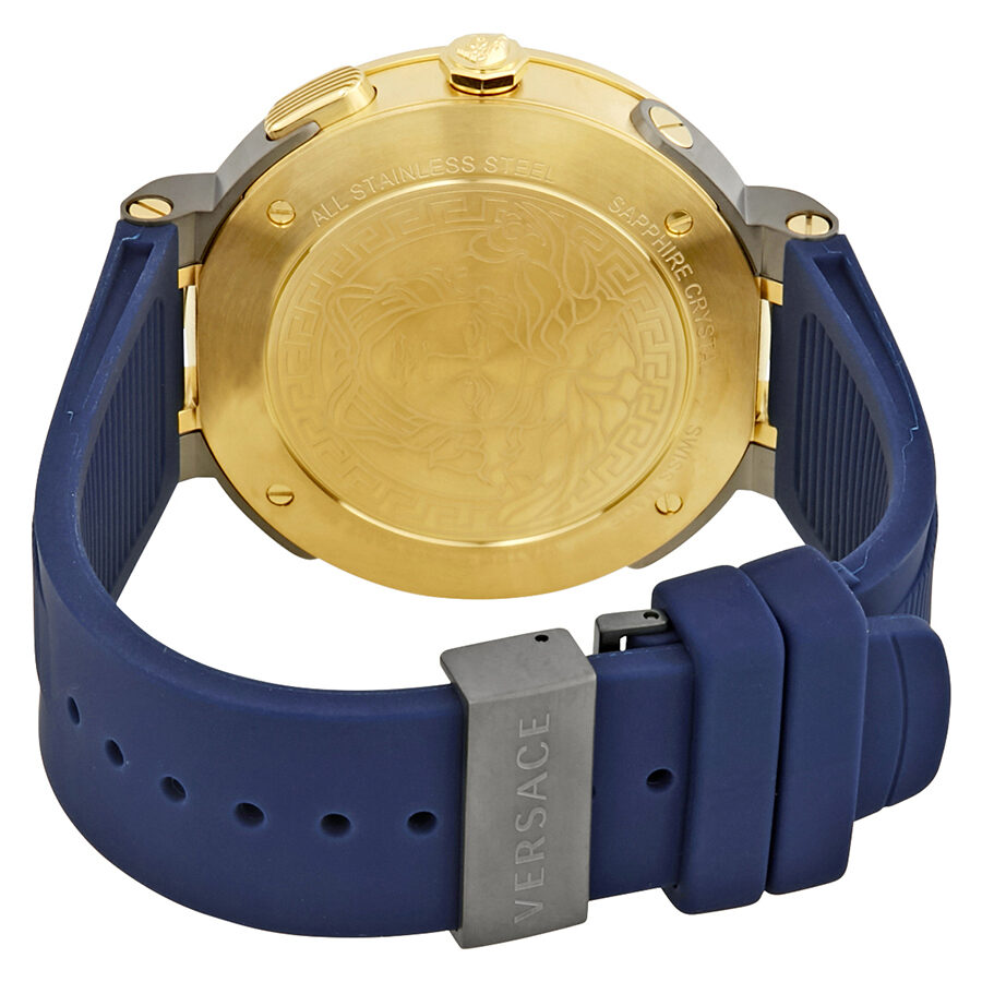 Versace V-extreme Blue Dial Men's Watch VCN010017 - BigDaddy Watches #3