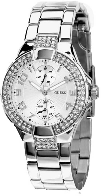 Guess Women's Mini Prism Analog Stainless Steel Women's Watch W12638L1 - Kiwi Watches