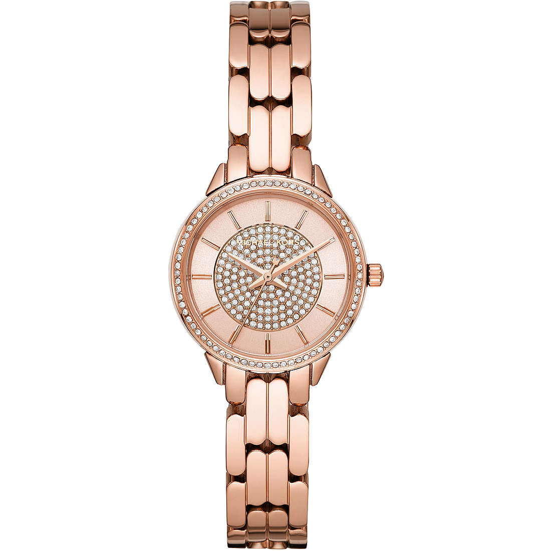 Michael Kors Mini Allie Rose Gold Ladies Watch MK4413