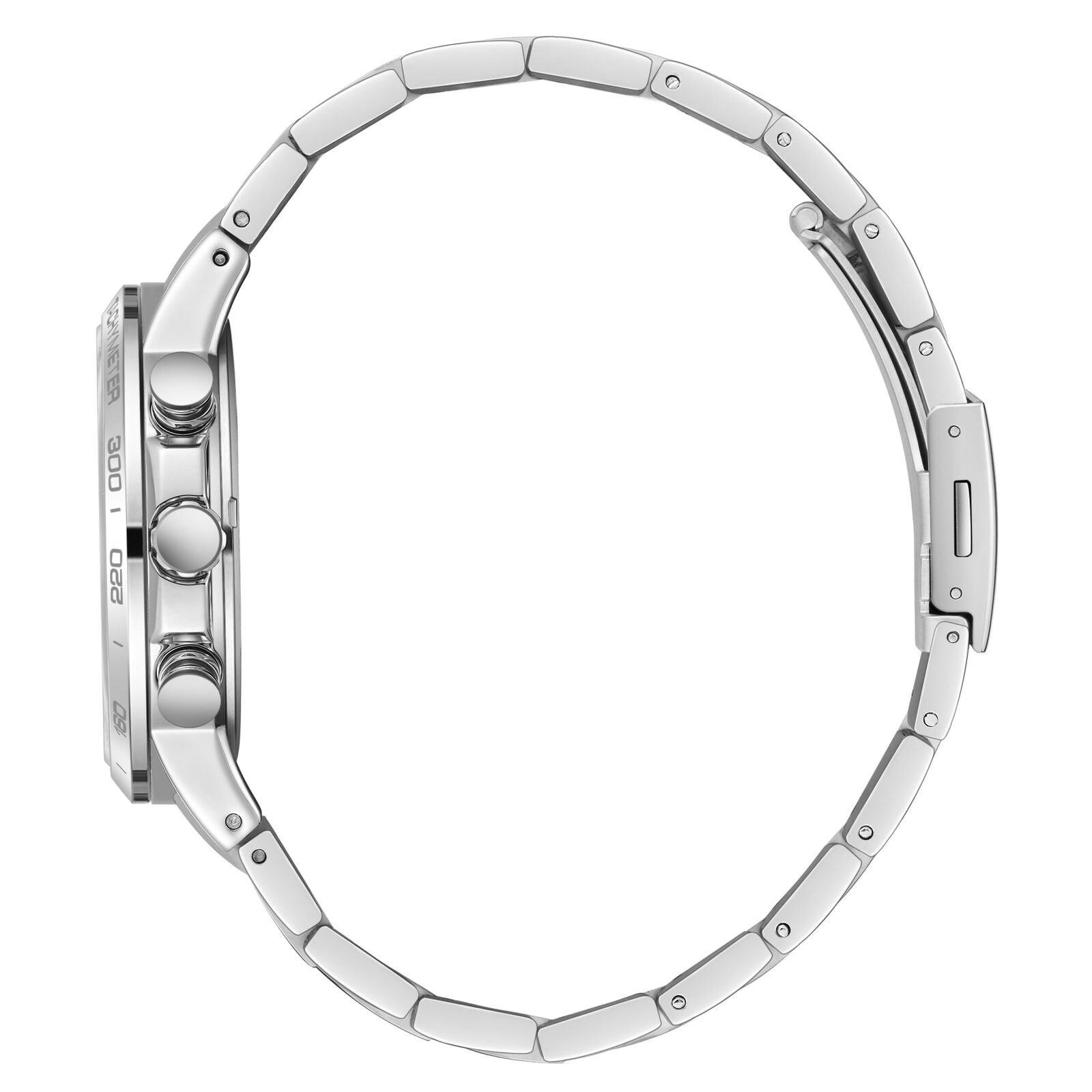 Lee Cooper Multifunction Blue Dial Gold Hands Silver Men's Watch - LC08293.390