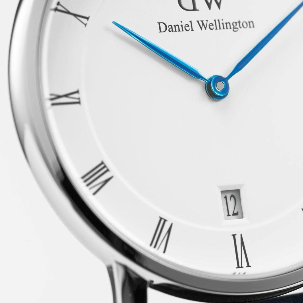 Daniel Wellington Dapper Reading 34mm Women's Silver Watch DW00100117