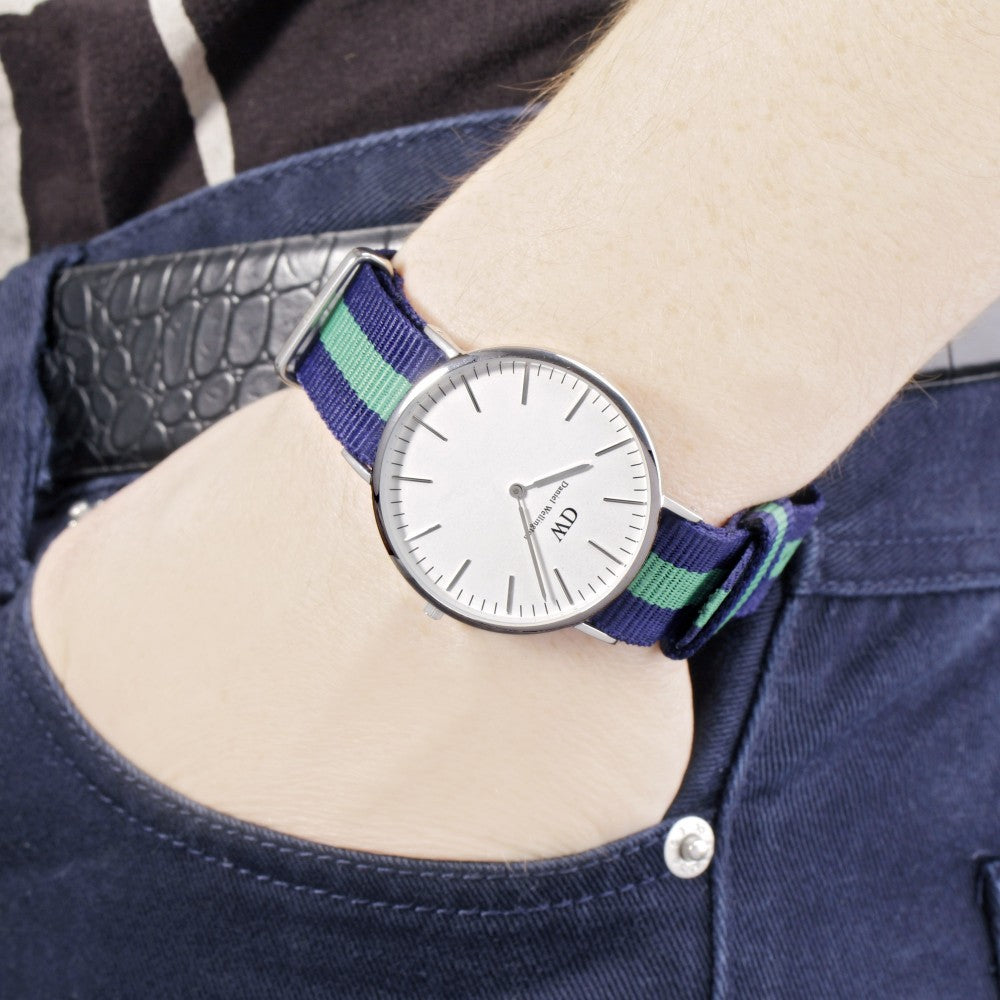 Daniel Wellington Warwick 40mm Men's Silver Watch DW00100019