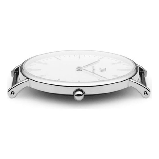 Daniel Wellington Exeter 40mm Men's Silver Watch 0212DW