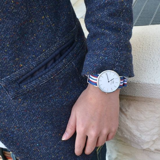 Daniel Wellington Belfast 40mm Men's Silver Watch 0213DW