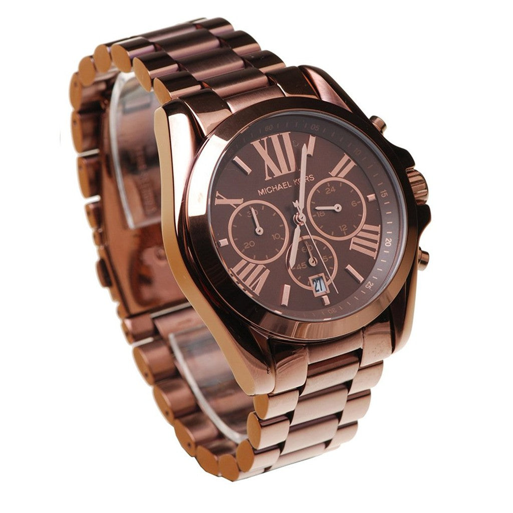 Michael Kors Bradshaw Chronograph Espresso Dial Watch MK5628