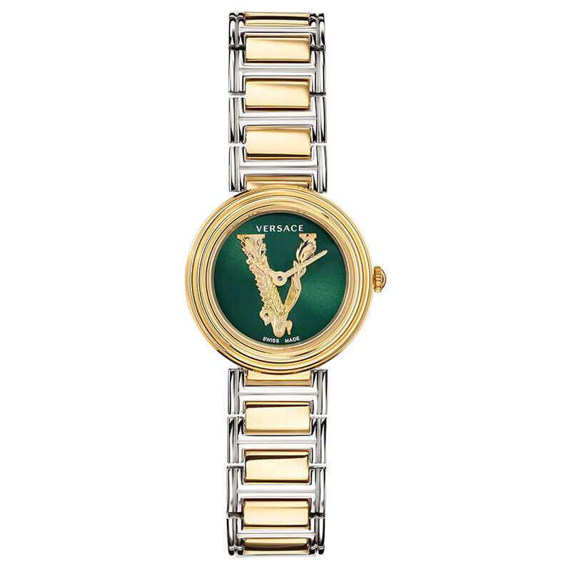 Versace V-Virtus Two-Tone Women's Watch  VET300821 - Kiwi Watches