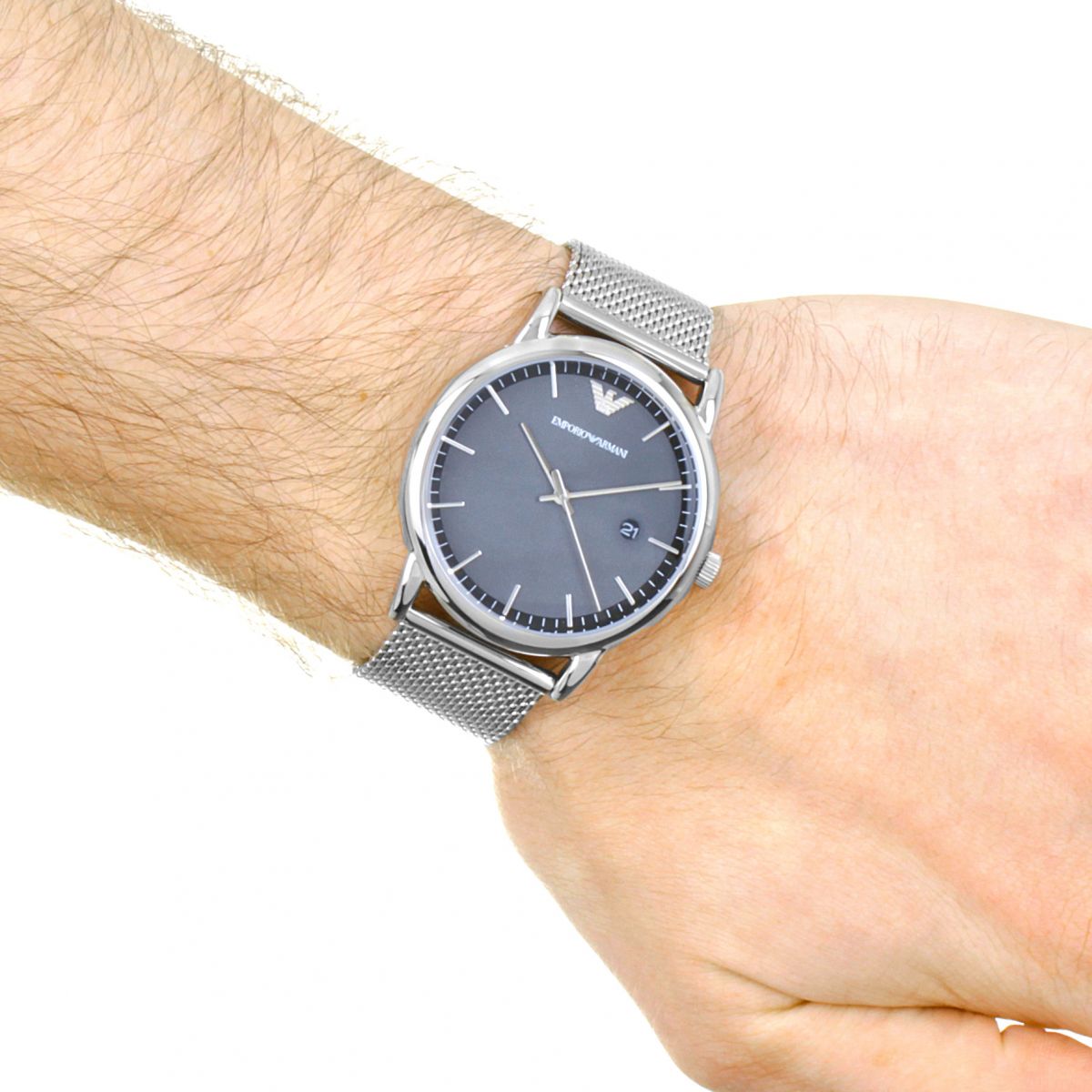 Emporio Armani Steel Mesh Bracelet Men's Watch