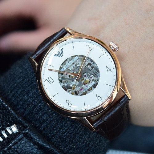 Emporio Armani Dress White Dial Men's Watch AR1920