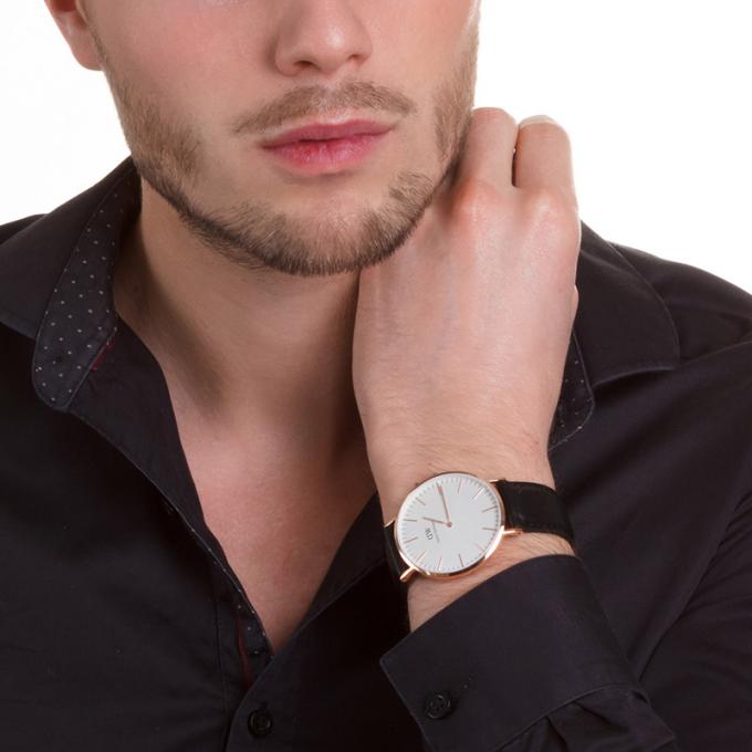 Daniel Wellington Sheffield 40mm Men's Gold Watch DW00100007