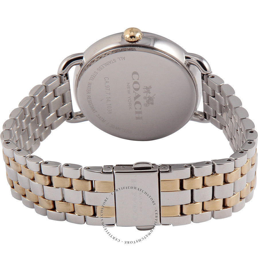 Coach Delancey Champagne Dial Two-Tone Ladies Watch 14502263