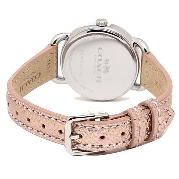 Coach Delancey Beige Dial Leather Strap Ladies Watch 14502249