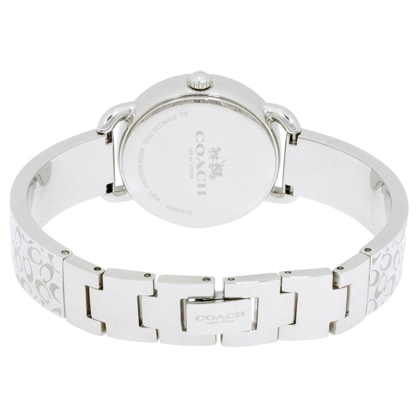 Coach Delancey Classic All Silver Diamond Ladies Watch 14502353