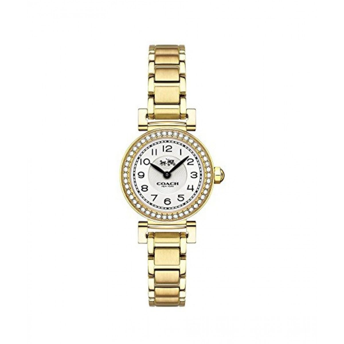 Coach Gold Tone Swarovski Crystal Women's Watch 14502403