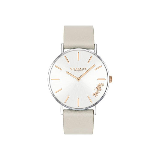 Coach Perry Silver White Women's Watch 14503116