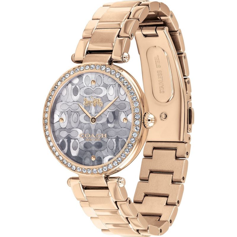 Coach Quartz Rose Gold Blue Dial Women's Watch 14503226 - Dawson Watches #2