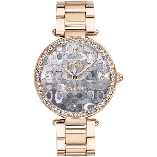 Coach Quartz Rose Gold Blue Dial Women's Watch  14503226 - Dawson Watches