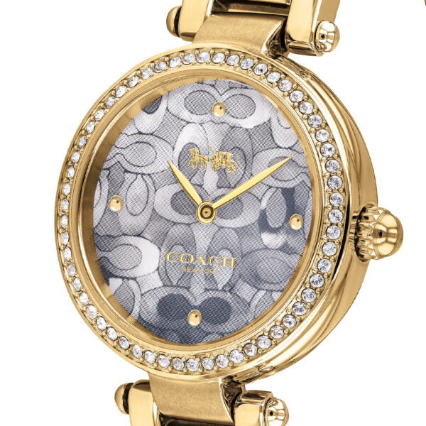 Coach Quarts Gold Blue Dial Women's Watch 14503225 - Dawson Watches #2