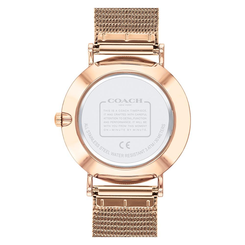 Coach Perry Rose Gold Mesh Women's Watch 14503343