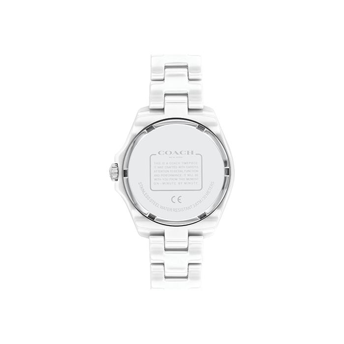 Coach Preston White Women's Watch 14503464