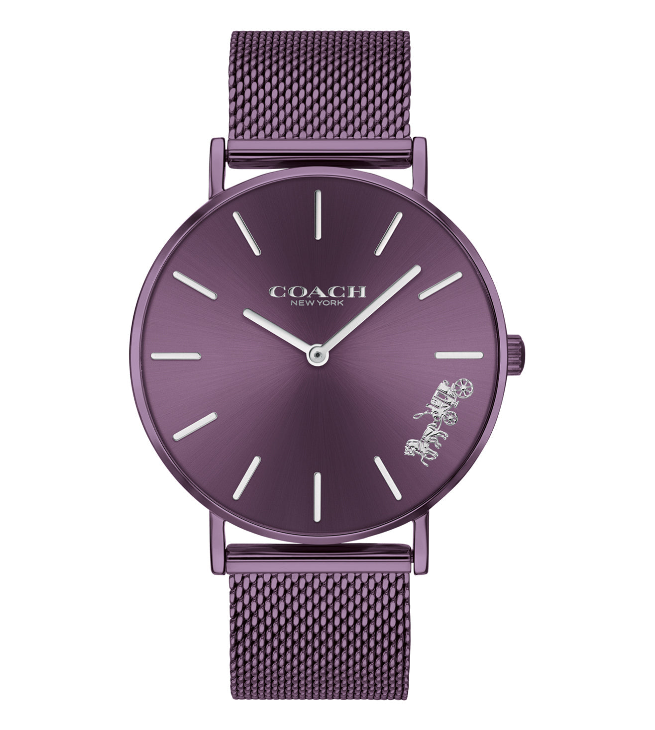 Coach Perry Purple Dial Women's Watch