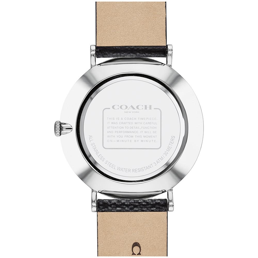 Coach Charles Casual Black Leather Men's Watch 14602157