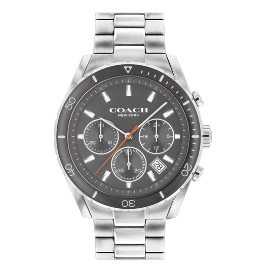 Coach Preston Chronograph Silver Men's Watch  14602515 - Dawson Watches