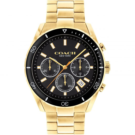 Coach Preston Chronograph Gold Men's Watch  14602517 - Dawson Watches