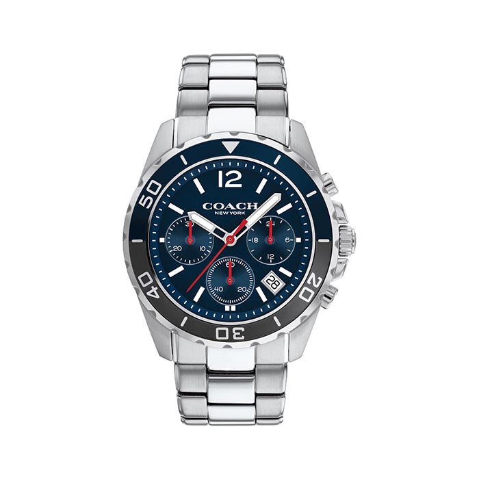 Coach Kent Blue Dial Chronograph Men's Watch  14602555 - Dawson Watches