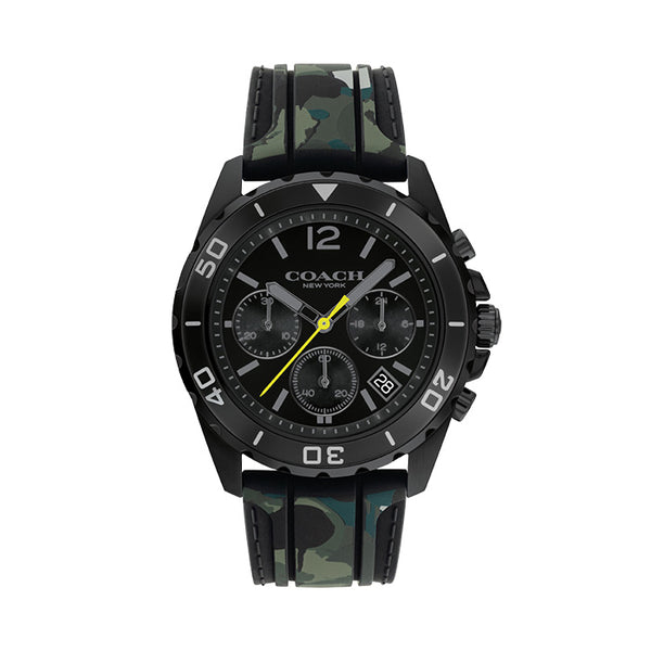 Coach Kent Camo Rubber Strap Men's Watch  14602567 - Dawson Watches