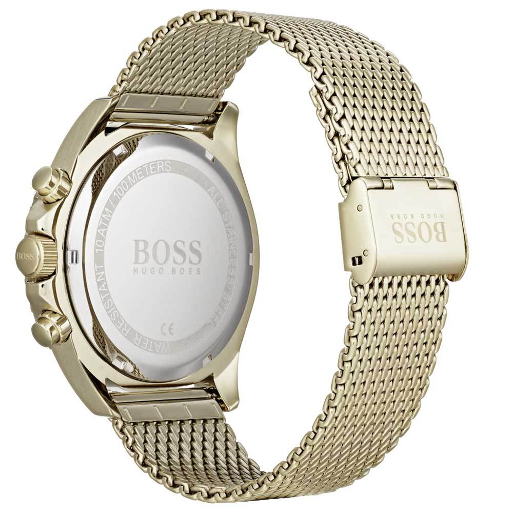 Hugo Boss Black & Gold Ocean Edition Men's Watch 1513703 Water resistance: 100 meters / 330 feet Movement: Quartz
