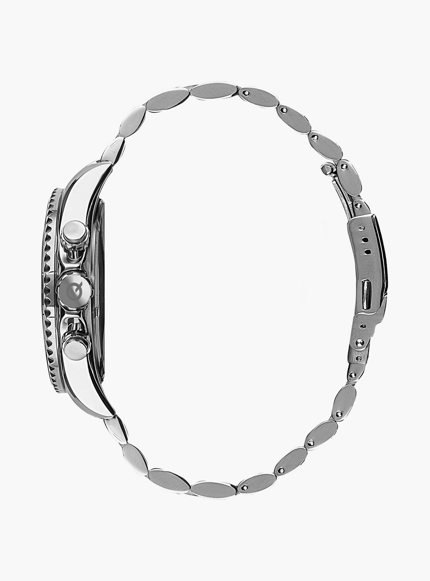 Quantum Silver Chronograph Stainless Steel Strap Men's Watch PWG930.350 - Kiwi Watches #2