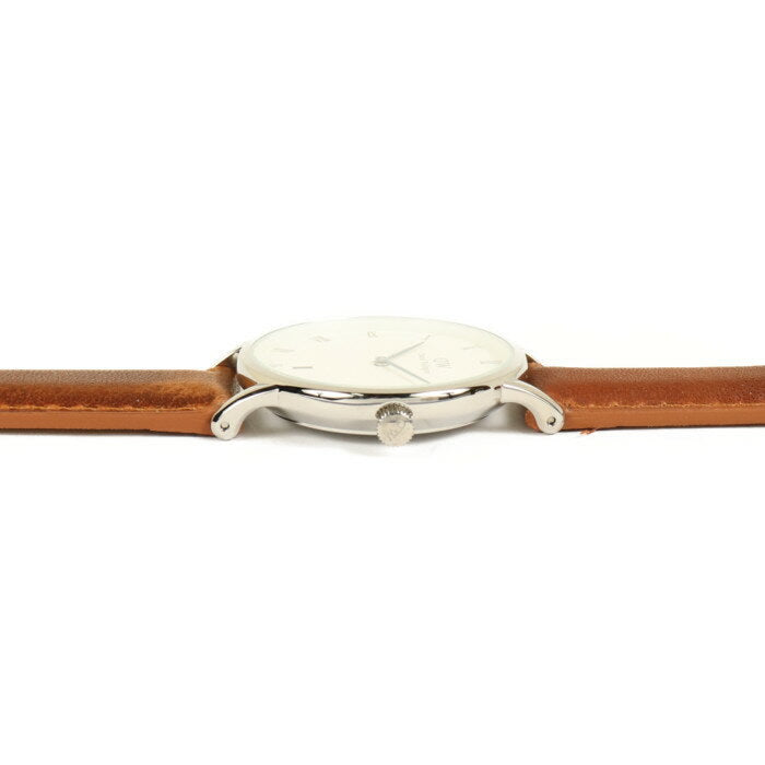 Daniel Wellington Dapper Durham 34mm Women's Silver Watch DW00100114
