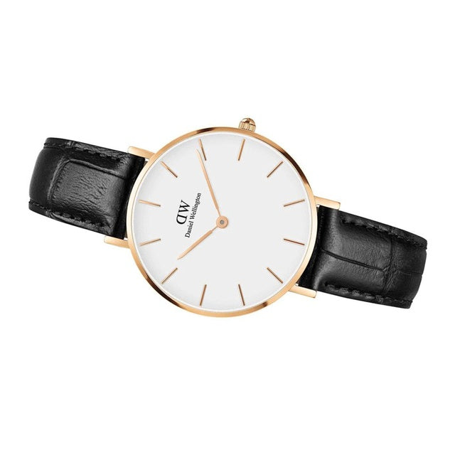 Daniel Wellington Reading 28mm Women's Gold Watch DW00100229