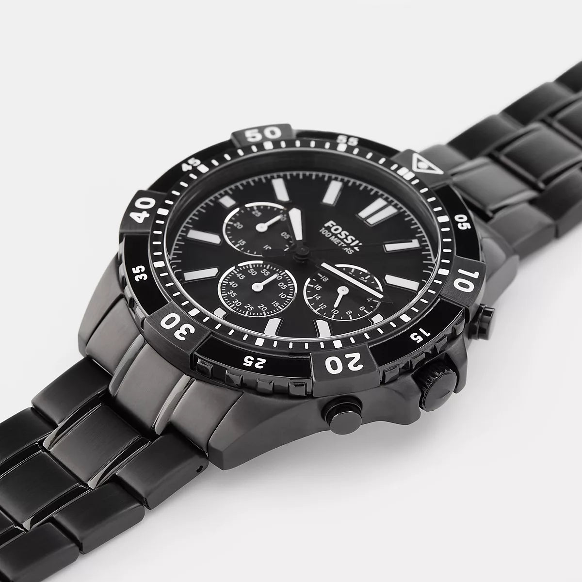 Fossil Garrett Chronograph Quartz Black Dial Men's Watch FS5773