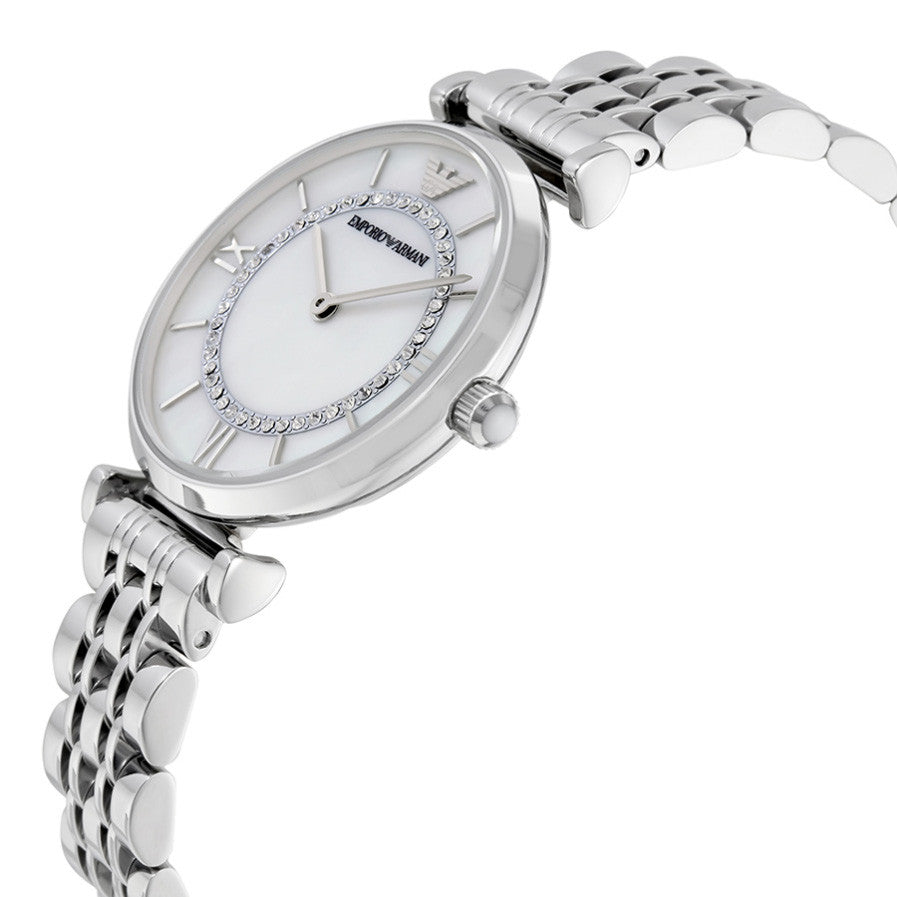 Emporio Armani Classic Mother of Pearl Dial Ladies Watch AR1908