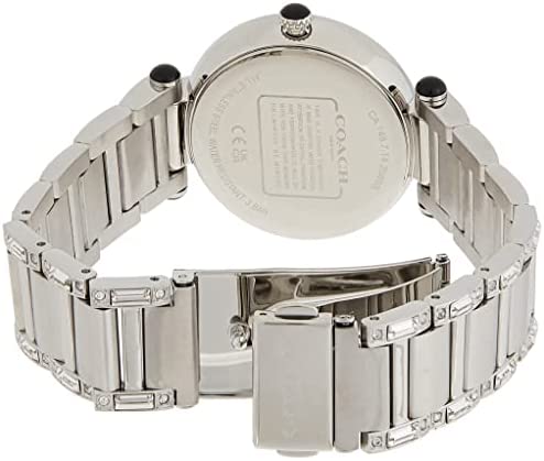 Coach Cary Crystal Silver Women's Watch 14503834 - Dawson Watches #3