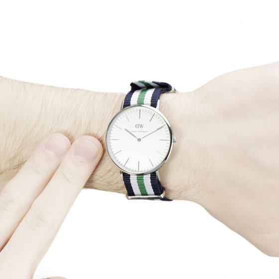 Daniel Wellington Nottingham 40mm Men's Silver Watch 0208DW