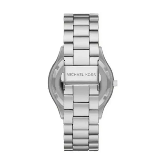 Michael Kors Slim Runway Silver Unisex Watch MK4502 - Kiwi Watches #3