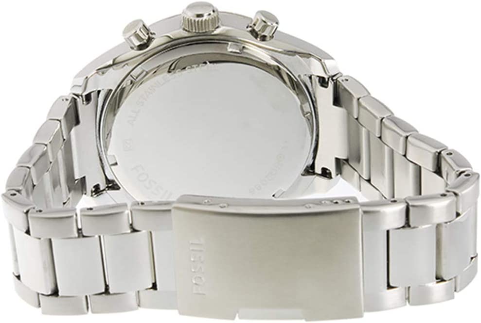 Fossil Chronograph Black Dial Stainless Steel Men's Watch BQ2086 - Dawson Watches #3
