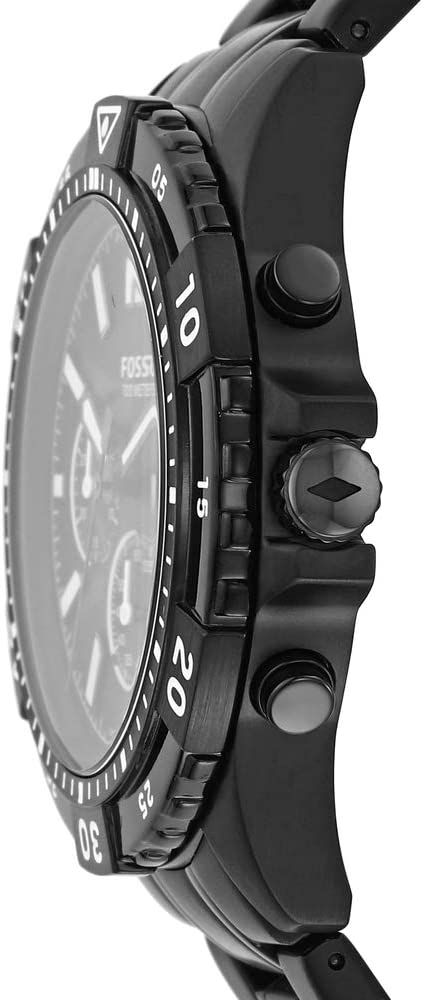 Fossil Garrett Chronograph Quartz Black Dial Men's Watch FS5773