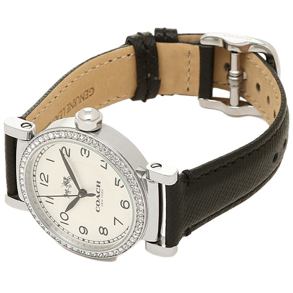 Coach Madison Silver Dial Leather Strap Ladies Watch 14502399