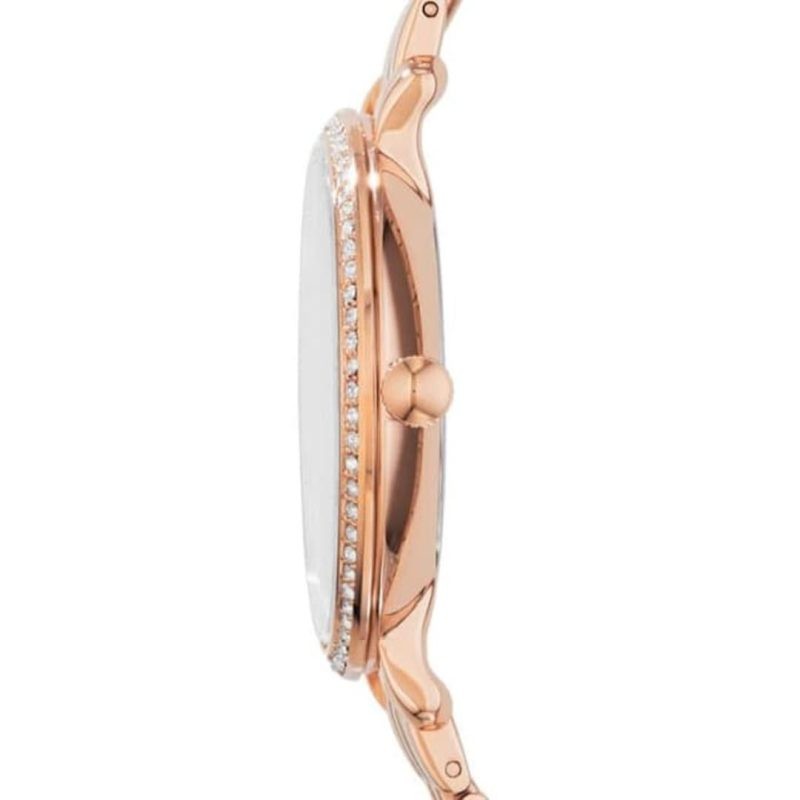 Fossil Women’s Watch Quartz Stainless Steel Rose Gold Dial 36mm Women's Watch ES3632 - Dawson Watches #2